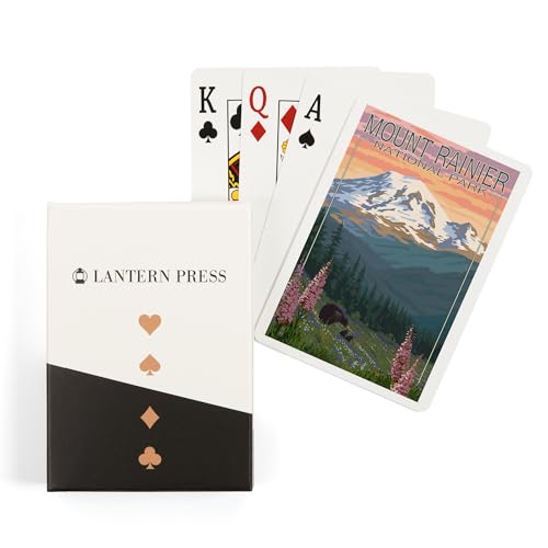 Baraja Póker Mount Rainier National Park 52 cartas