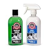 Farriers Equine Care Traitement anti-acariens pour chevaux Traitement parasite pour chevaux lourds Cobs Gypsy Shampooing Après-shampoing Sûr et efficace