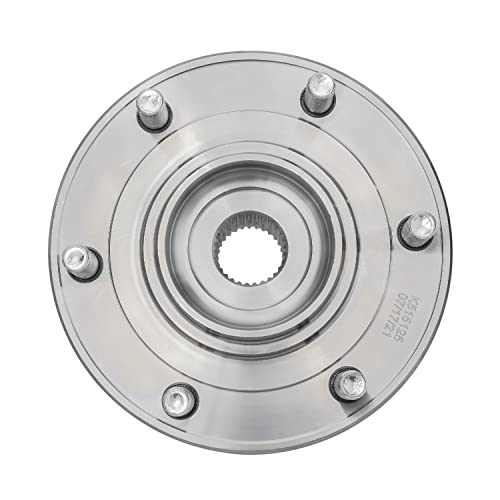 Image of Detroit Axle - 2pc Front Wheel Bearing Hubs for 08-12 Nissan Titan Armada 08-10 Infiniti QX56, 2008 2009 2010 2011 2012 Replacement Wheel Bearing and Hubs Assembly
