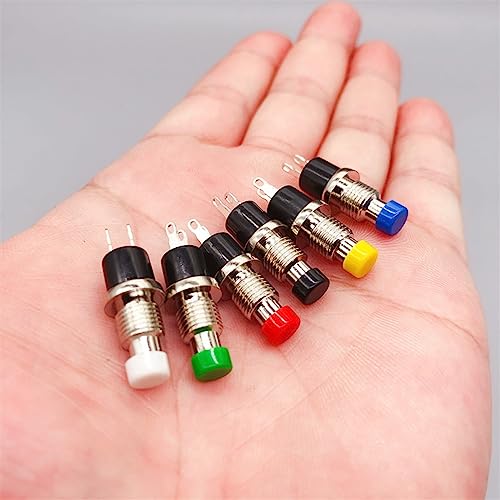 Bouton-poussoir momentané 7mm pour réparer vos appareils et tableaux de commande
