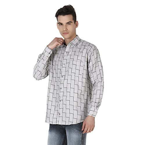 Image of DHRUVI TRENDZ Regular Fit Men's Shirt