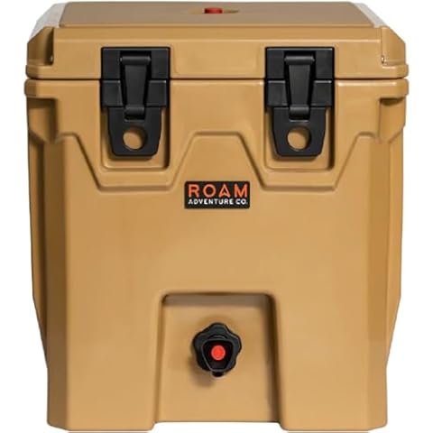 ROAM Adventure Co 20qt Rugged Drink Tank 2.0, Desert Tan, One Size Cover