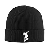 Matière : Ce bonnet en tricot est fabriqué en acrylique, léger, respirant, extensible, élastique, confortable et chaud. Idéal pour les mois les plus froids.