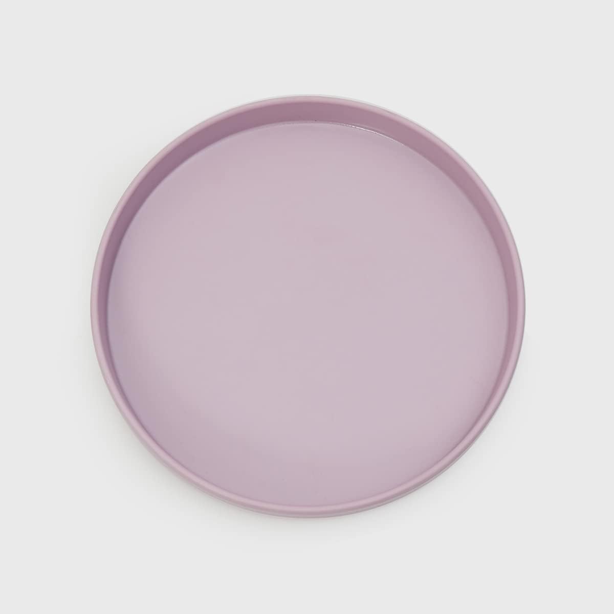 Home Centre Soulful Pastels Purple Solid Melamine Side Plate - 16cm