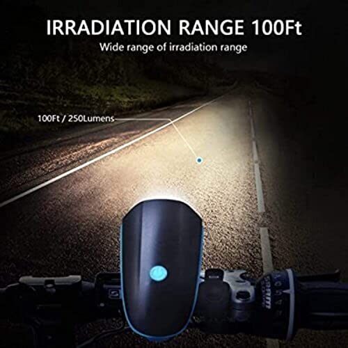 Image of BLACKBELL Bicycle Combo of Front Cycle Light Back Tail Light and Tyre Valve Light LED Front Rear Light Combo (Multicolor)
