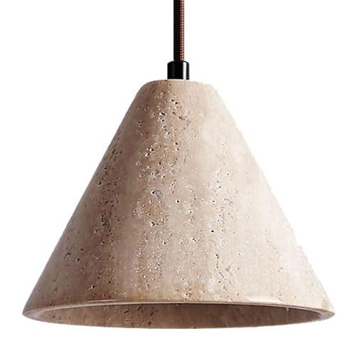 Lampe suspendue en marbre pour éclairer le salon et le balcon