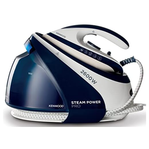 Kenwood SSP70 Steam Generator Iron with Boiler, 7 bar, Up to 600g/min steam shot, 2600 Watts, 220 VOLTS FOR OVERSEAS USE