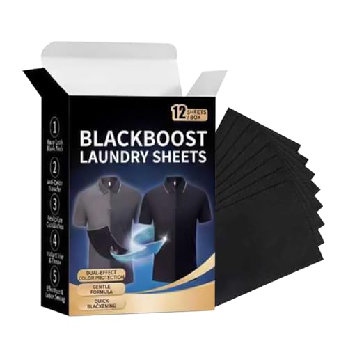 Teñir Sábanas De Lavandería, Restaurar El Color Y Resultados Duraderos, 11x14 Cm, Tinte Para Ennegrecer Ropa, Tinte Negro Para Ropa, Juego De 12 Piezas, Para Camisetas De Lana De Algodón Zapatos Panta