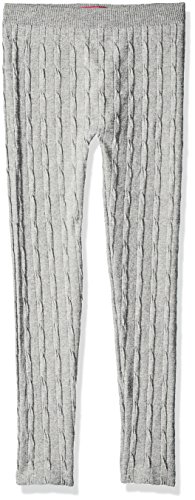 Dream Star Girls' Sweater Cable with Lurex Legging