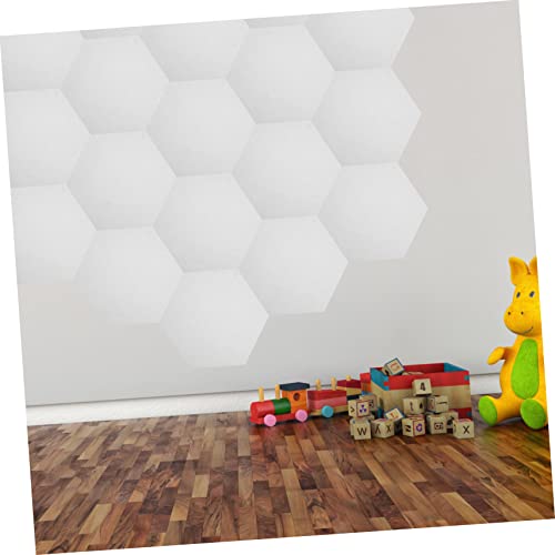 HANABASS 6Pcs Paneles Acústicos Autoadhesivos de Alta Densidad para Tratamiento Acústico en Estudios, Gimnasios y Oficinas, Cubierta de Pared para Absorción de Sonido miniatura 4