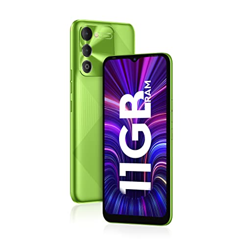 Image of Tecno Spark 9 (Vitality Green, 6GB RAM, 128GB Storage)| Upto 11GB Expandable RAM | 90Hz Refresh Rate | 6.6 inch HD+Display | 13MP Dual Camera | 5000mAh Battery | Helio G37 Gaming Processor