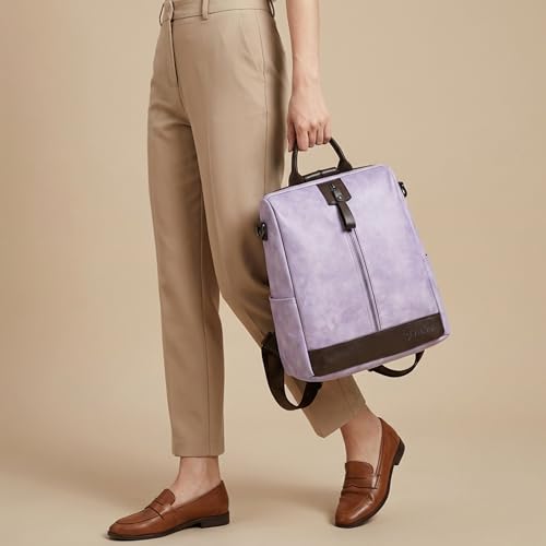 Image of VISMIINTREND Backpack for Women | Stylish Vegan Leather Backpack Bags for Women | College Bag for Girls | Office, Travel & Daily Use