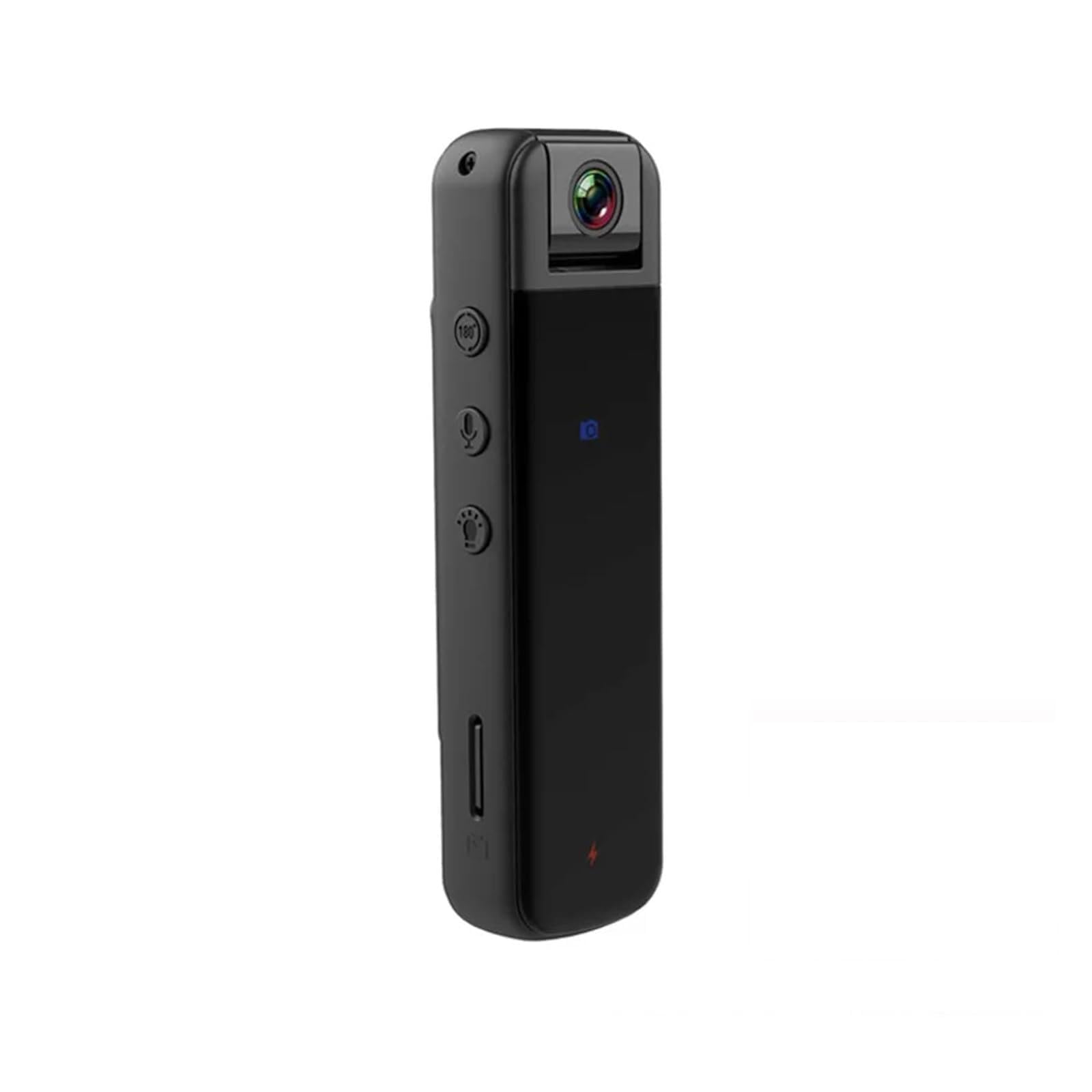 JVDDI Body Camera 1080p Small Camera High-definition Infrared Night Vision Law Enforcement Recorder With Wireless Mini Sports DV for Outdoor Recording(Camera 16G card)