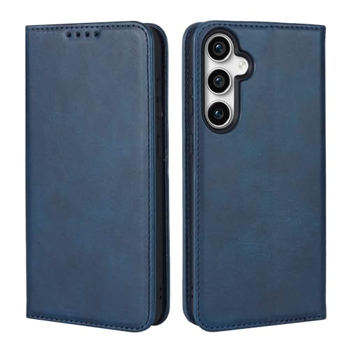 Étui portefeuille Galaxy S23 FE Havaya bleu foncé avec porte-cartes chic