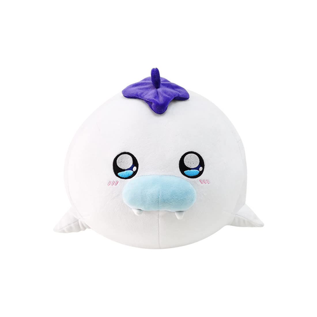 eggplant seal plush