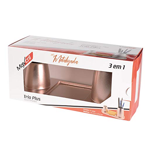 Trio plus metalizado rose, Maxcril