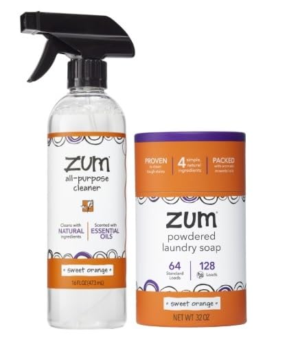 Amazon.com: Zum by Indigo Wild Sweet Orange Cleaning Duo - Plant