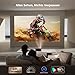 Beamer 4K【800+ Offizielle Apps/Dolby Audio】 1500 ANSI | KI-Autofokus & HDR10 | HDMI eARC & CEC | WiFi 6 Bluetooth 5.4 | ONOAYO Smart Beamer 4K Heimkino perfekt für die WM