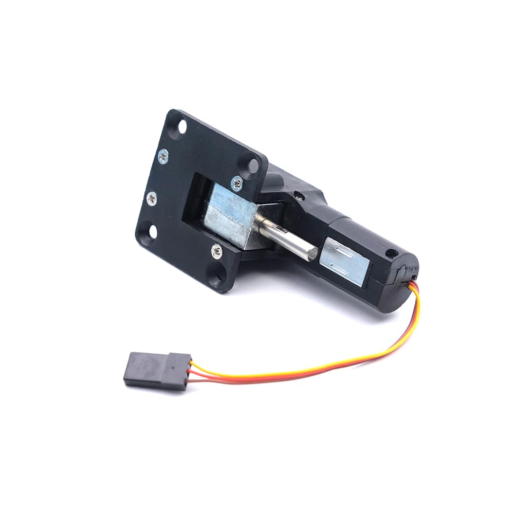 Tren de aterrizaje retráctil eléctrico sin servomotor SkyArea de 3,5 kg y 40 g con conector JR for avión de ala fija RC, piezas de bricolaje(2 Main 1 Nose)
