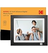 Amazon | KODAK 革風 デジタルフォトフレーム 9.7インチ Wifi 2K画質