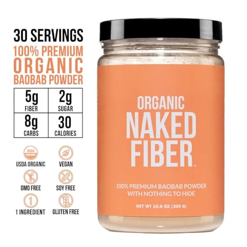 Image of NAKED Fiber Organic Baobab Powder Fiber Supplement