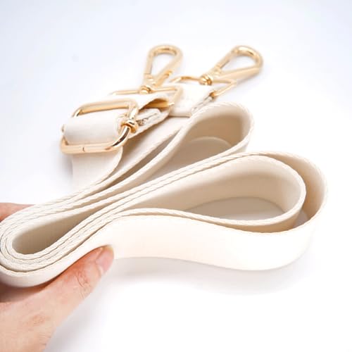 Image of S&loyoe Thickened Solid Color Purse Straps Replacement Crossbody Bag Strap Adjustable Wide Guitar Straps for Handbags 1.5inch