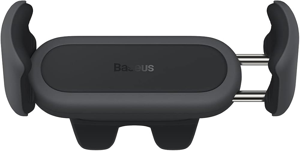 Baseus Air Vent Araç Cep Telefonu Tutacağı, iPhone 14 Pro Max için, Evrensel Akıllı Telefon Sıkma Montajlı GPS Standı 13, 12, 11, Samsung, Huawei, Google Pixel ve Daha Fazlası ile Uyumlu