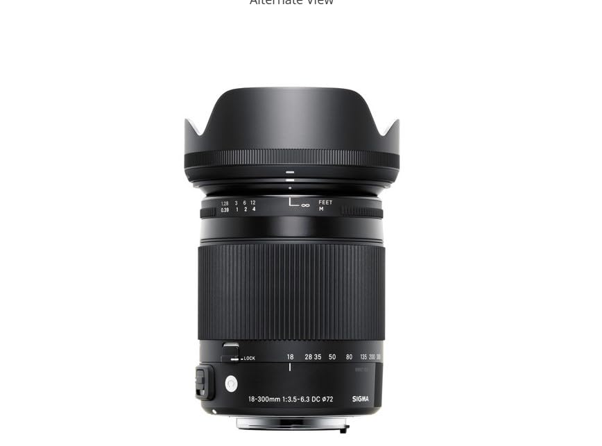Amazon.com : Sigma 18-300mm f/3.5-6.3 DC OS HSM Contemporary for