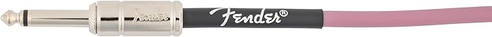 Amazon.co.jp_ Fender フェンダー Contour 10ft（約3m） Cable Burgundy Mist ギターケーブル _ 家電＆カメラ
