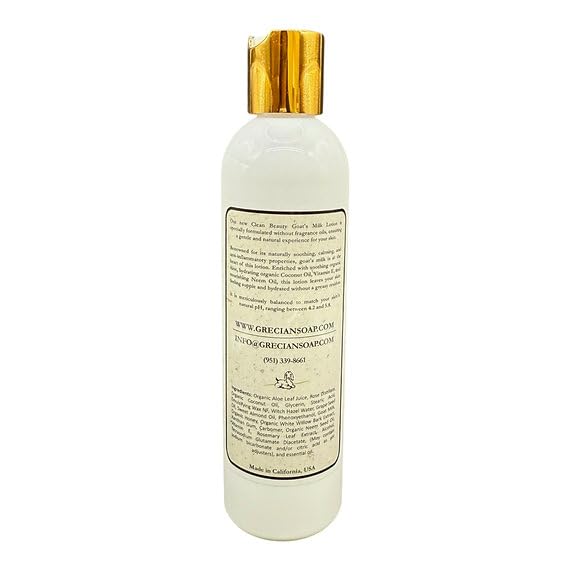 The Grecian Soap Company Goat's Milk Lotion - Vanilla Scent