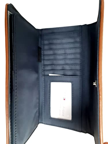 Tommy Hilfiger Monogram Brown Multi Compartment Wallet, Brown3