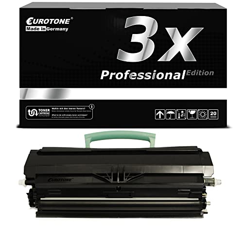 Toner compatible Lexmark X340 cartouche noire de remplacement 00X340A21G pour imprimante X342
