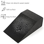 Yesland 2 Pcs Yoga Foam Squat Wedge Blocks, Professional Squat Ramp for Heel Elevated Squat, Lightweight Calf Stretcher Slant Board for Fitness, Squat, Push Up, Weightlifting - Image 4