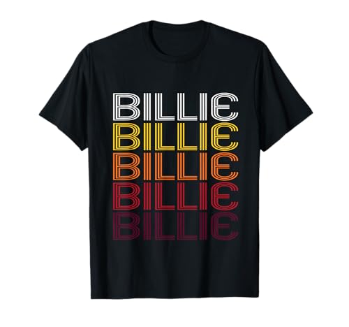 Billie Retro Wordmark Pattern - Vintage Style T-shirt T-Shirt