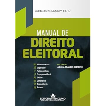 Capa do livro Manual de Direito Eleitoral