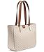 Calvin Klein Audrey East/West Tote, Vanilla/Khaki/Caramel, One Size