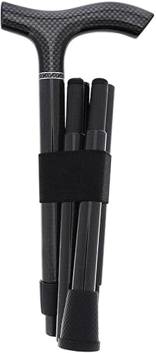 Miniatura 5 de Royal RC Canes Bastón ajustable de fibra de carbono Derby con patrón floral oscuro