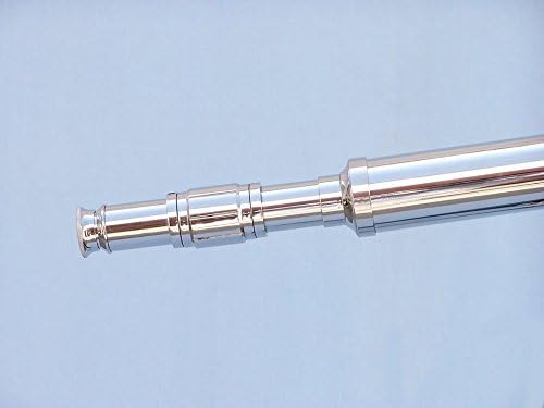 Miniatura 4 de Nauticalmart Telescopio maestro de puerto cromado de pie de 60"