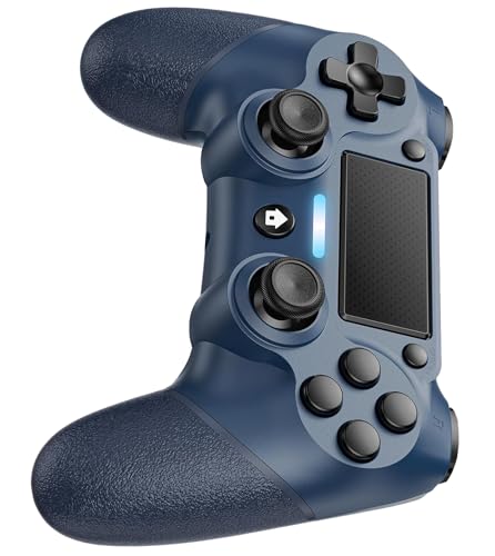 P4コントローラー 無線コントローラー ゲーム用 連射機能 無線Bluetooth接続 家庭用 誕生日ギフト