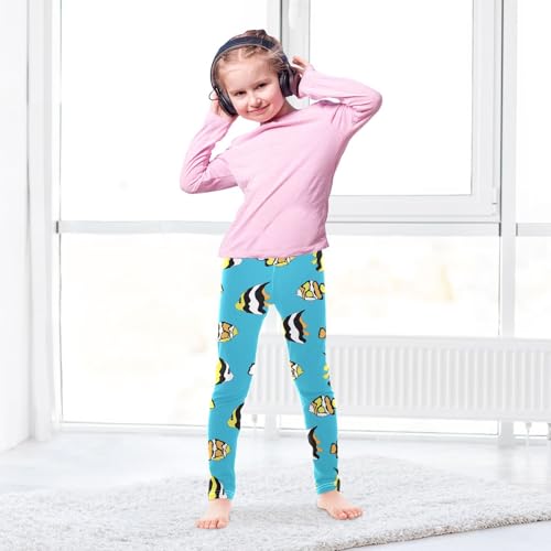 ZZKKO Girls Leggings Clownfish Toddler Girls Clothes Leggings for Girls Toddler Girls Leggings 3-4T4