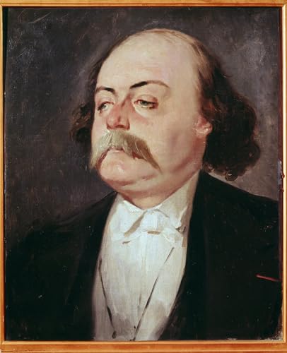 Cartel en lienzo de Eugene Giraud: Ritratto di Gustave Flaubert para colgar en el dormitorio