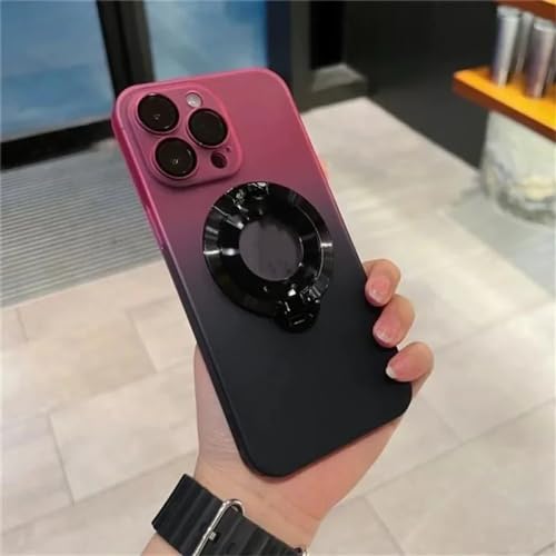 Étui de support de dégradé pour iPhone 13 Pro Max idéal pour les appels vidéo