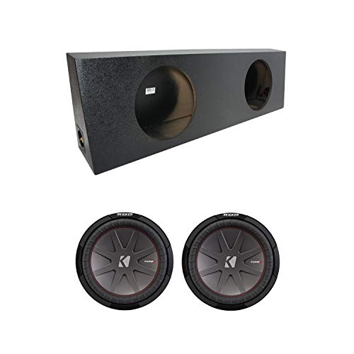 KICKER Universal Regular Standard Cab Truck CompR CWR12 Dual 12