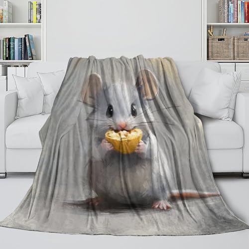 Plaid canapé chaud en microfibre couverture légère et douce - 5