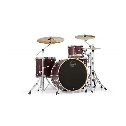 Mapex MA446SRW Mars Series 4-Piece Rock 24 Shell Pack w/ 24" Bass Drum - Bloodwood