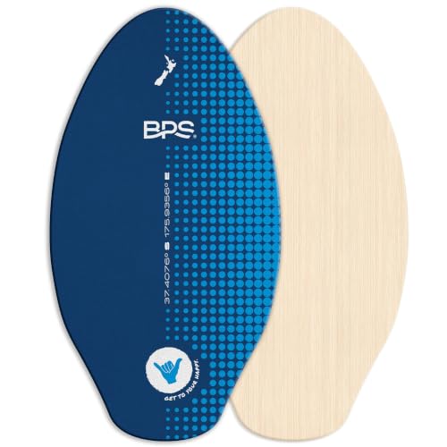 BPS 'Shaka' 40-Inch Skimboard, Ver. 2 - (Dark Blue)