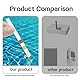 50 Stück PH Teststreifen,3-in-1 Pooltester Chlor und PH Wert Messgerät,Pool Tester Messen Wasserhärte,Streifen Wassertester Aquarium,Messstreifen Poolwasser für Spa,Cyanursäure Pool Messen,Wassertest
