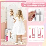 Zoom IMG-2 costway armadio portagioie per bambini Zoom IMG-2 costway armadio portagioie per bambini