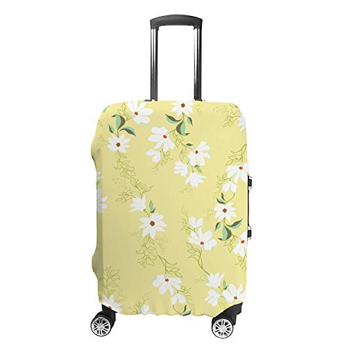 Housse de protection valise lavable et élastique motif sapin CHEHONG