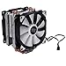 anruo 1 szt. 4-stykowy schładzacz procesora 6 rura ciepła pojedynczy / podwójny wentylator chłodzący 12 cm wentylator LGA775 1151 115 x 1366 obsługuje Intel AMD